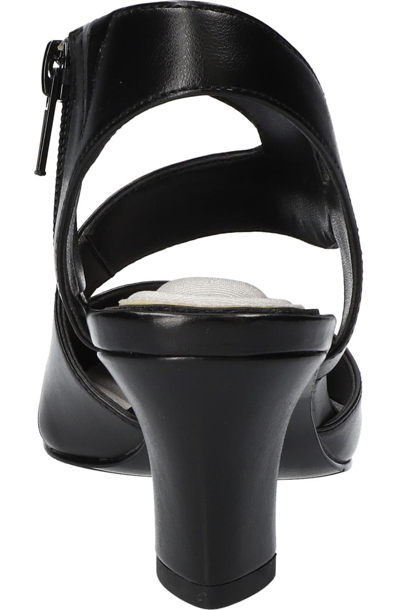 EASY STREET Venue Strappy Pump - Wide Width Available, Alternate, color, Black/ Gore