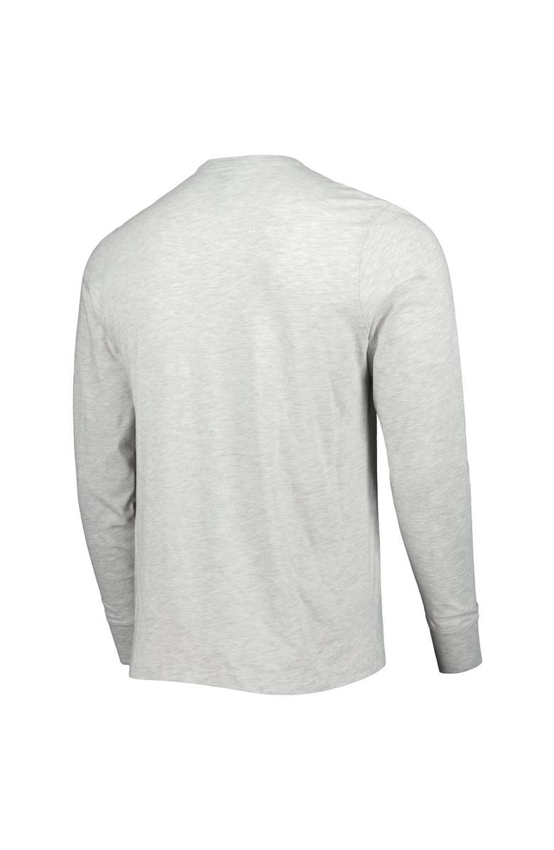 '47 Men's '47 Heathered Gray Detroit Lions Dozer Franklin Long Sleeve T-Shirt, Alternate, color, Gray