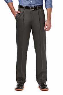 HAGGAR Haggar Premium No Iron Khaki Classic Fit Pant