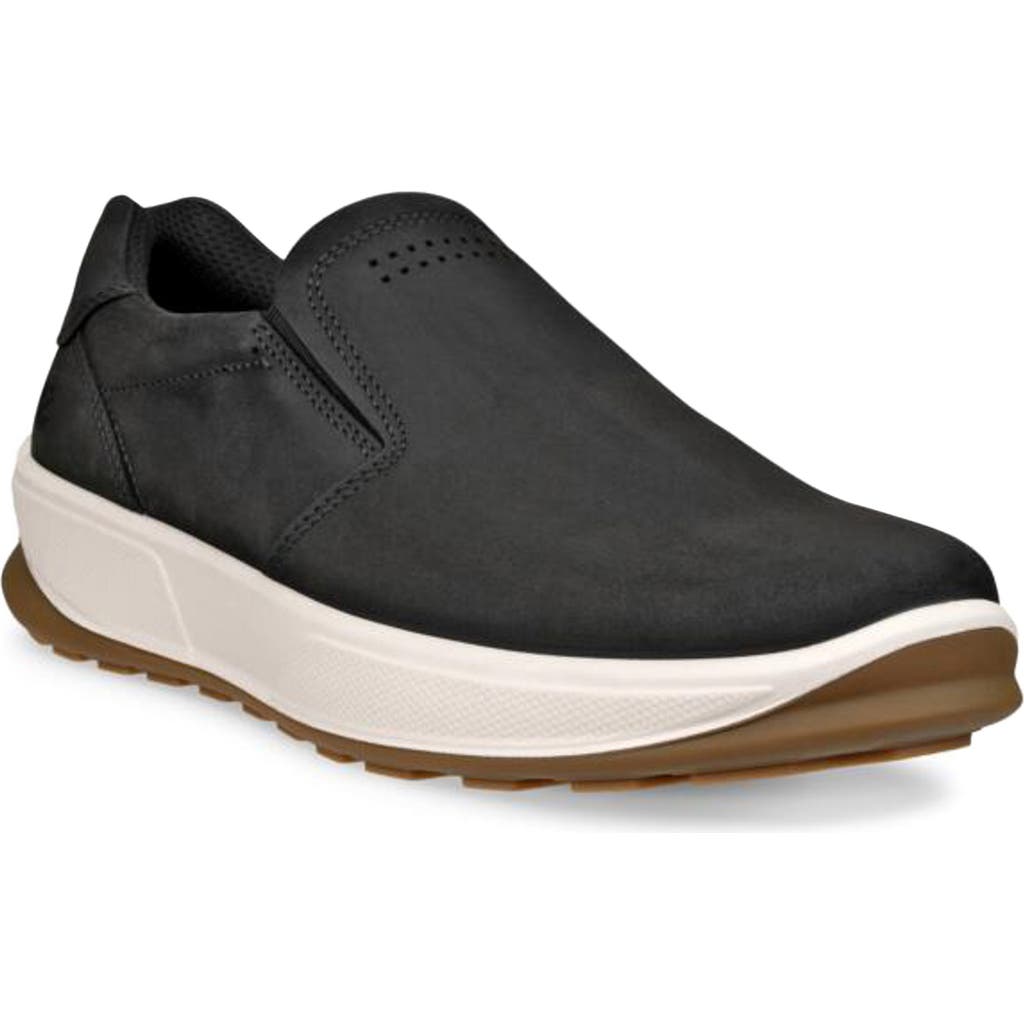 Ecco Byway 2.0 Waterproof Slip-on Sneaker In Black