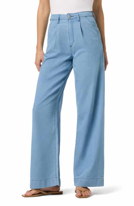 Joe's Wide Leg Pleated Trouser