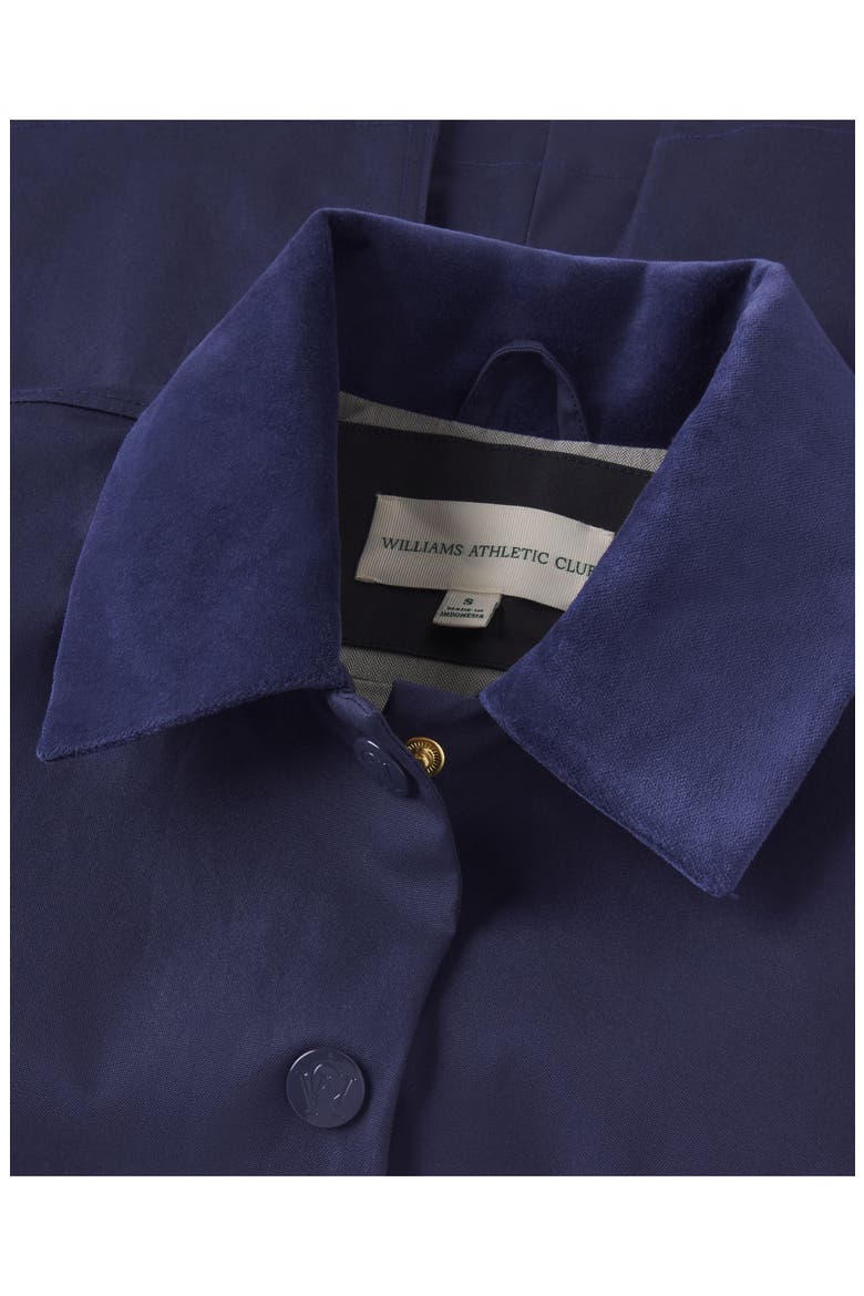 Susi Waxed Cotton Jacket, Alternate, color, LEGACY NAVY BLUE