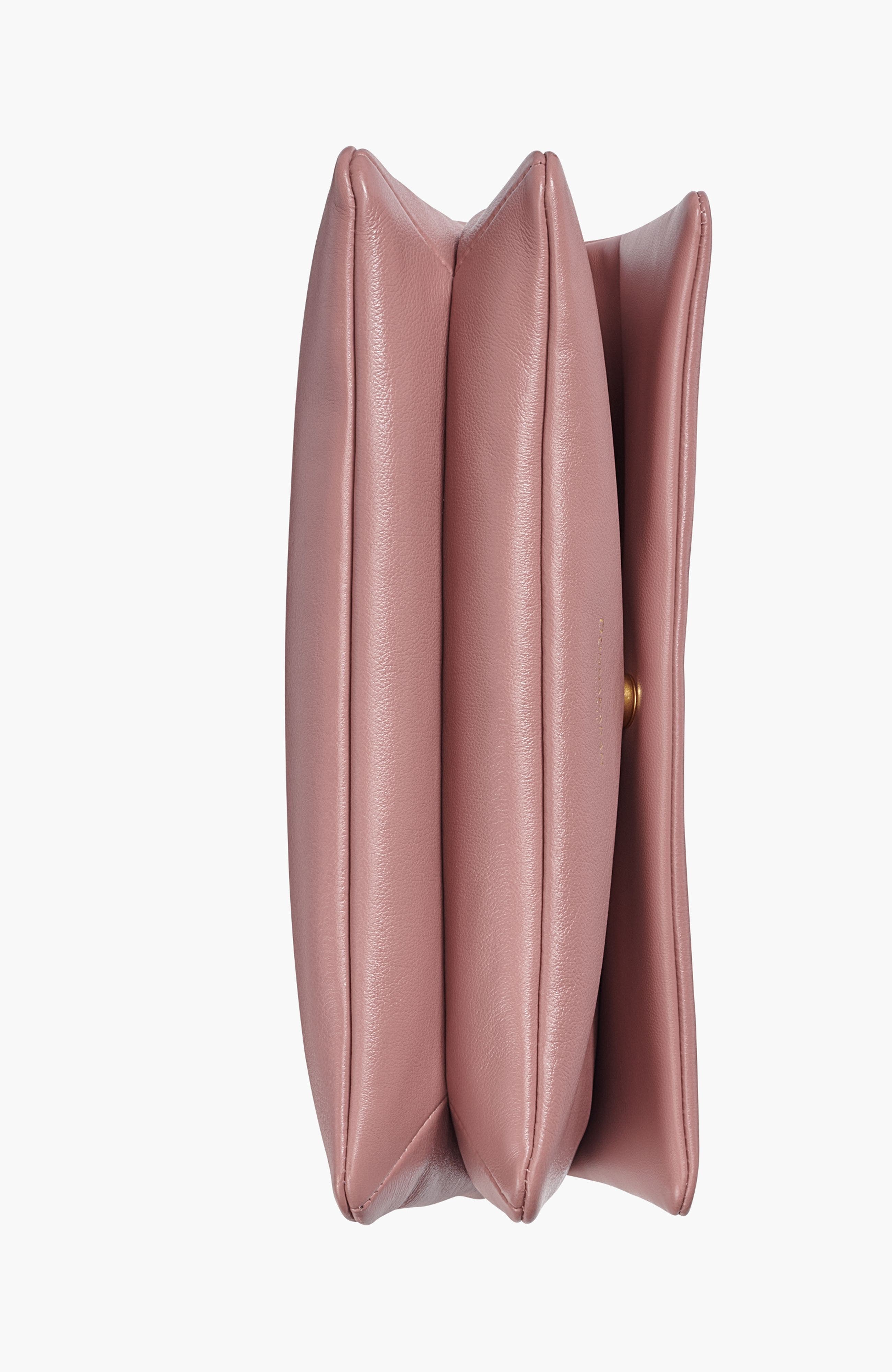 Velvet Flap Shoulder Bag, Alternate, color, Rose Taupe
