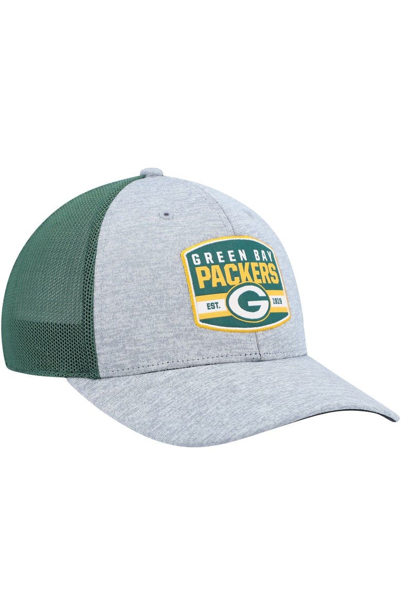 '47 Men's '47 Heathered Gray/Green Green Bay Packers Motivator Flex Hat, Alternate, color, 