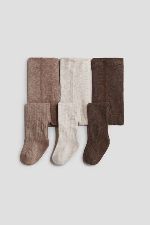 3-pack Ribbed Tights