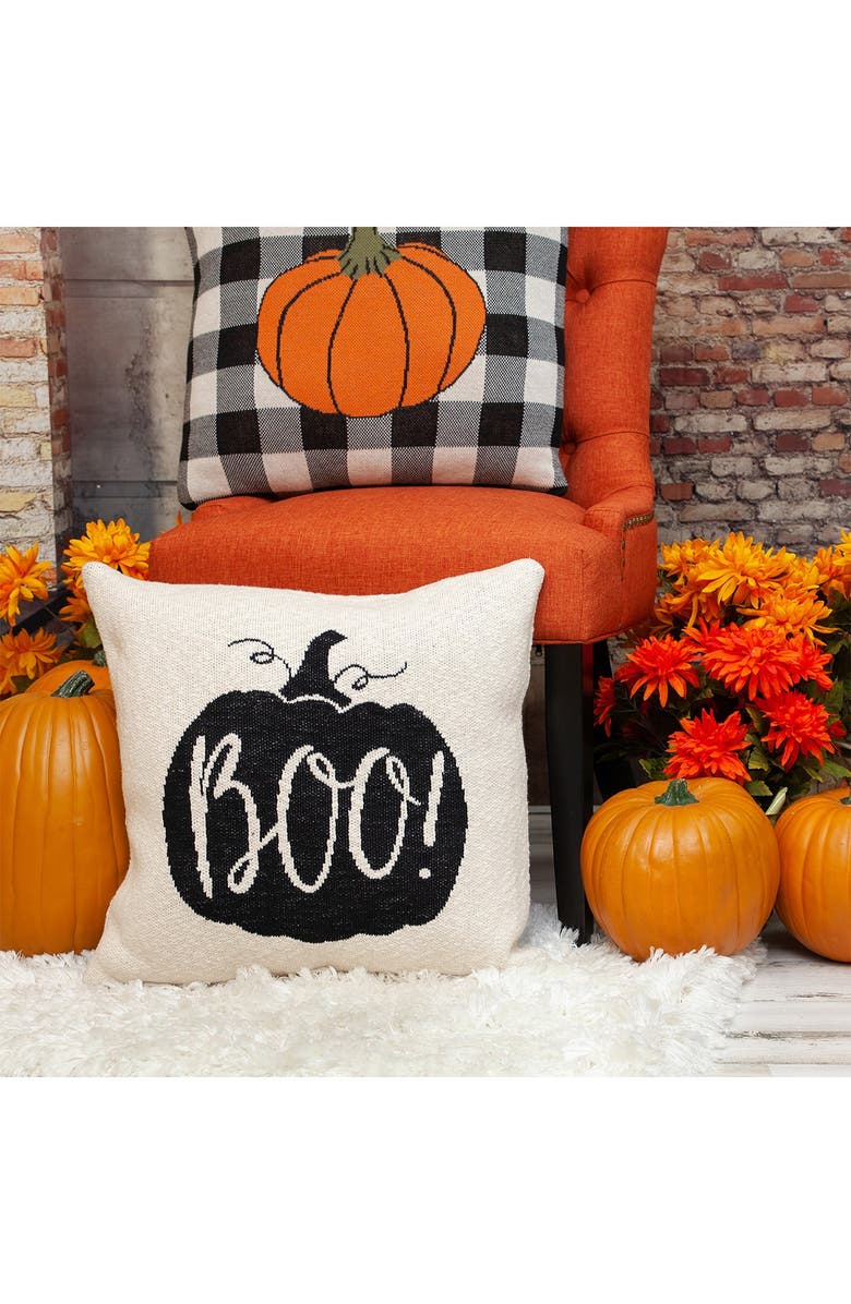 PARKLAND COLLECTION Baby Boo Transitional Beige/Cream Throw Pillow, Alternate, color, 