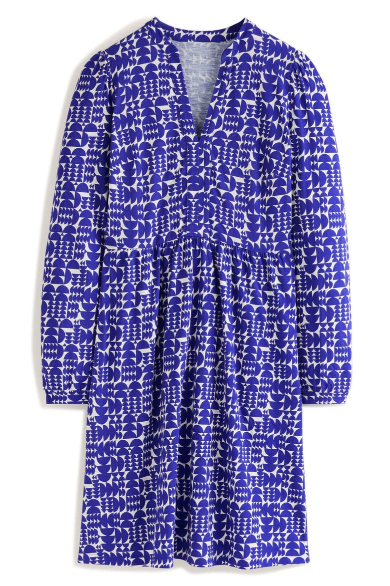 boden naomi relaxed jersey dress Boden Women's Naomi Relaxed Jersey Dress in Blue