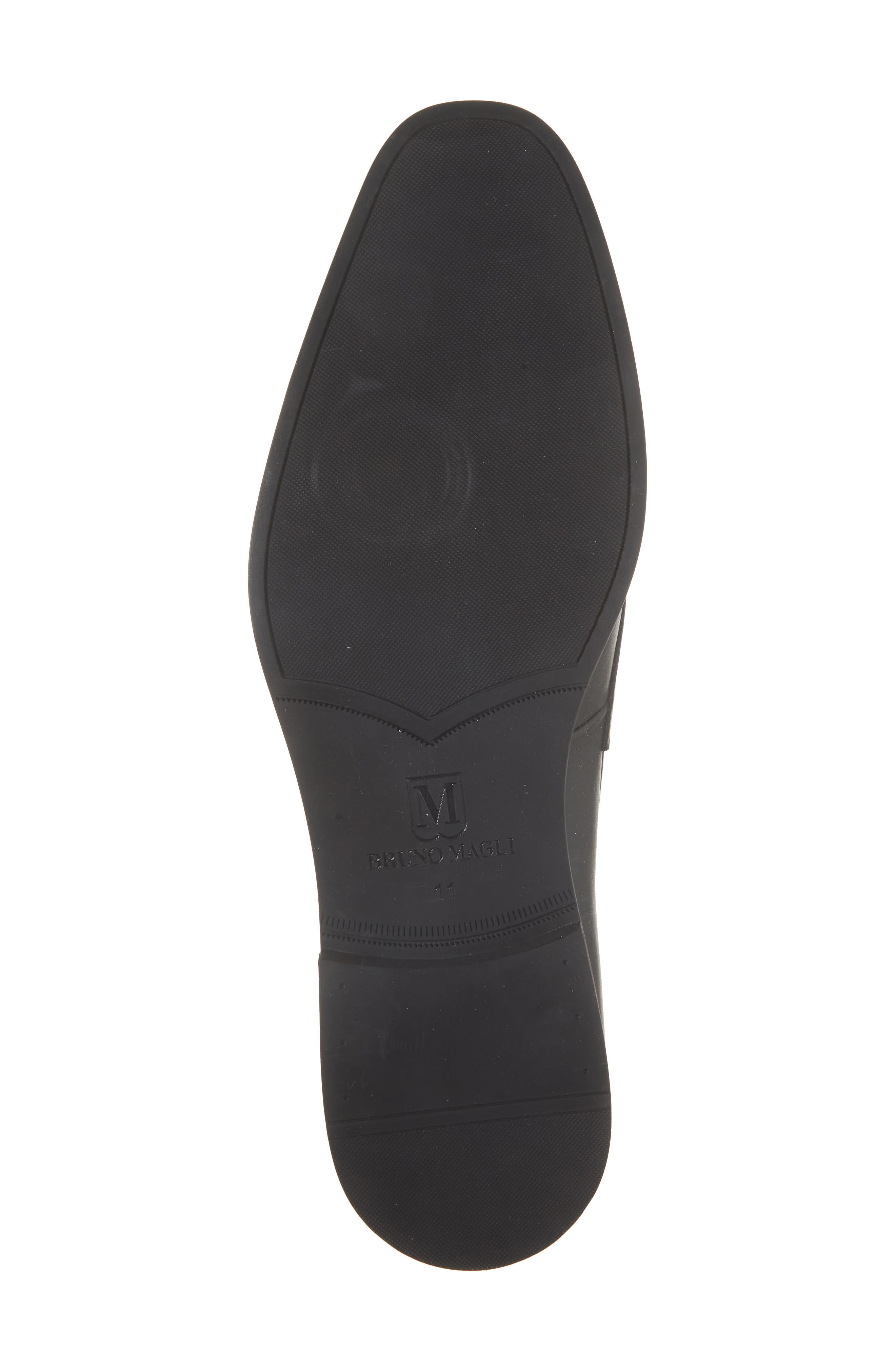 Bruno Magli Pacoal Bit Loafer, Alternate, color, Black Leather