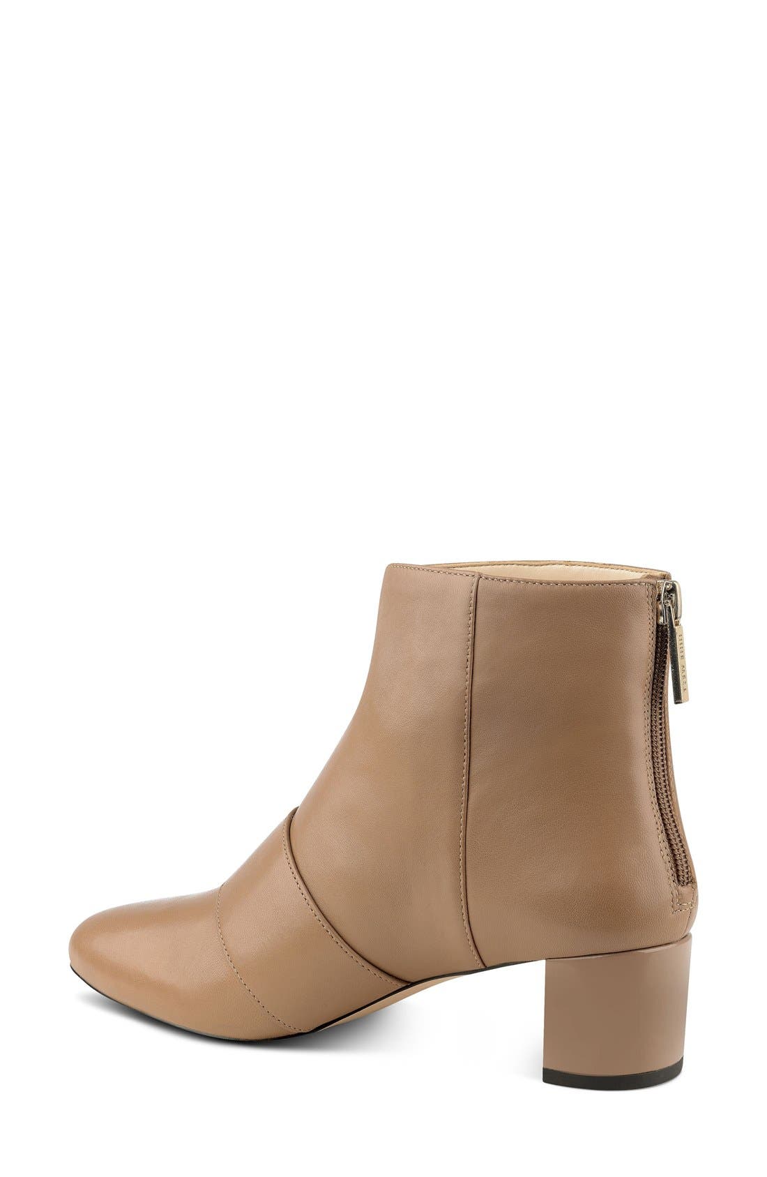 Nine West 'Konah' Buckle Bootie, Alternate, color, 