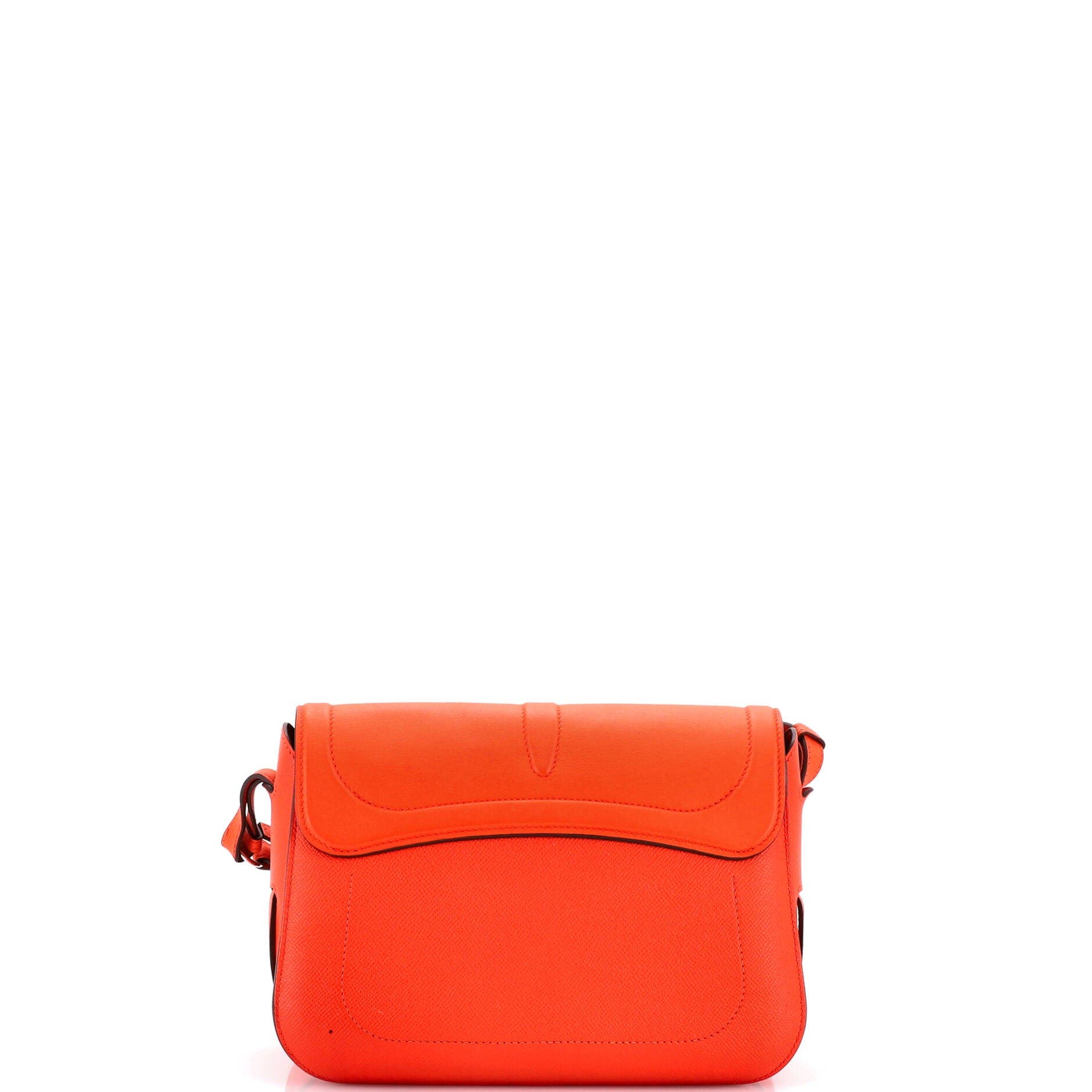 Harnais Shoulder Bag Epsom and Swift, Alternate, color, Orange Poppy