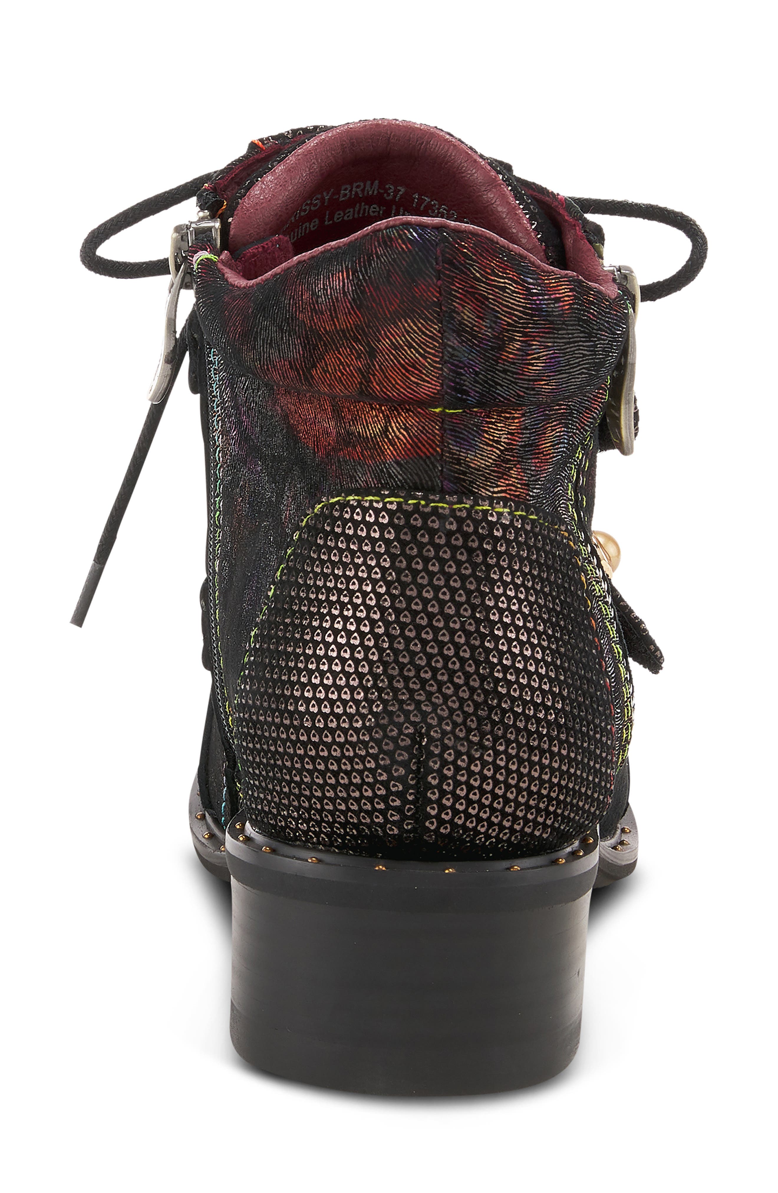 Spring Step Belgard Lace-Up Bootie, Alternate, color, 