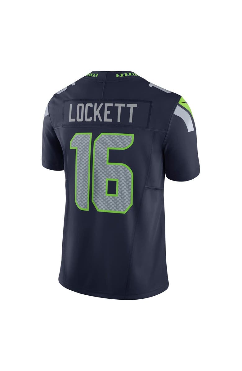 Nike Men's Nike Tyler Lockett College Navy Seattle Seahawks Team 50th Season Vapor F.U.S.E. Limited Jersey, Alternate, color, 