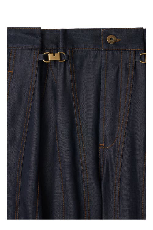 BURBERRY BURBERRY PANELLED DENIM TROUSERS