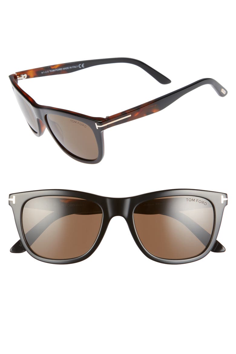 Andrew 54mm Sunglasses, Main, color, BLACK/ HAVANA