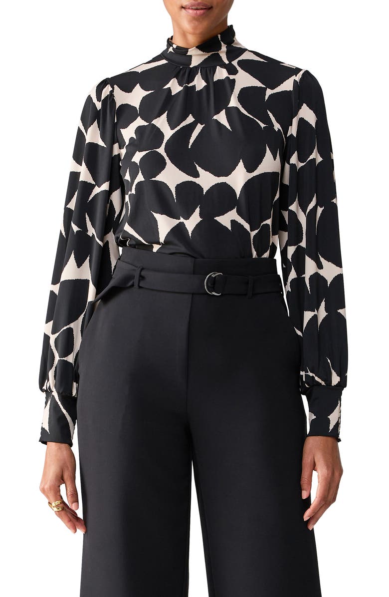 Sanctuary On the Spot Mock Neck Top, Main, color,