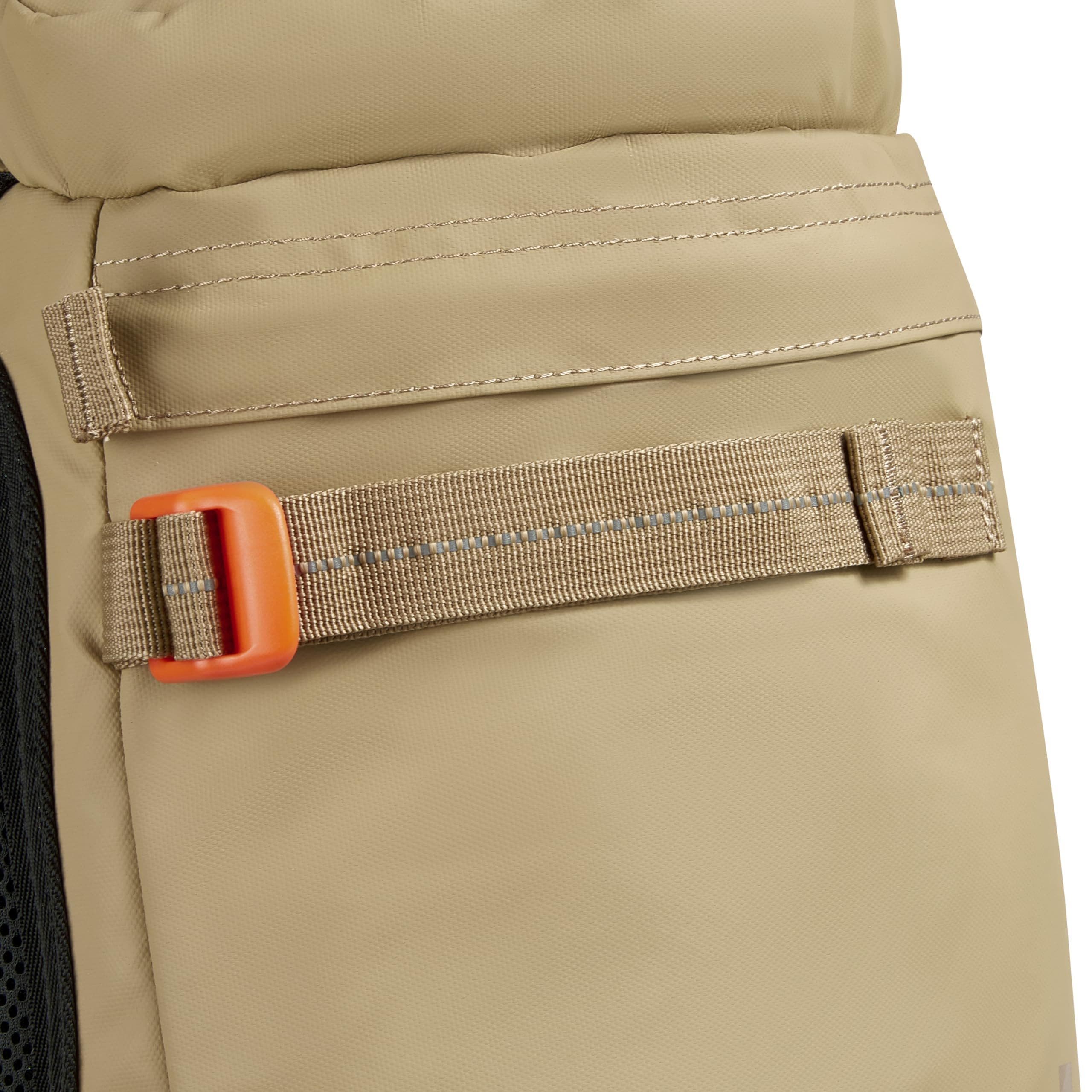 JS013C  15.6" Laptop Cylindrical Backpack, Alternate, color, Warm Sand
