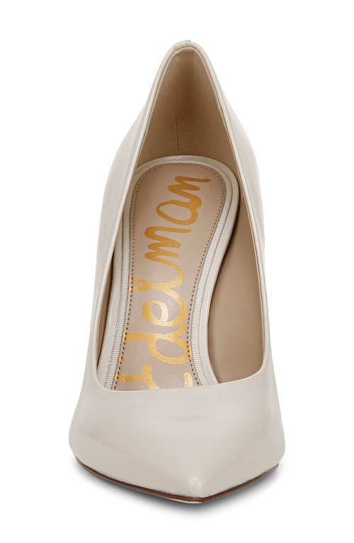 Sam Edelman Hazel Pointed Toe Pump In Modern Ivory