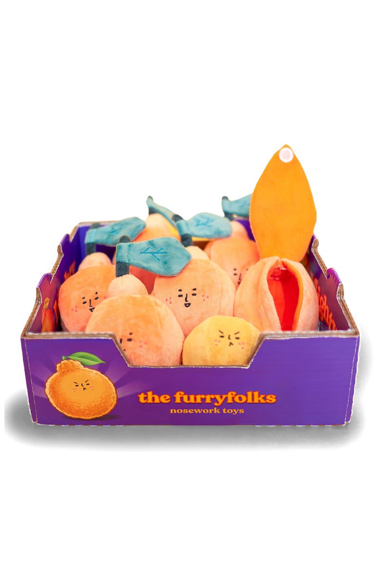 Orange Nosework Toy, Alternate, color, ORANGE