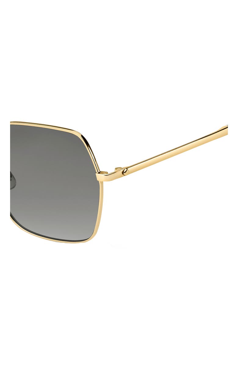 Kate Spade New York eloy 59mm polarized sunglasses, Alternate, color, Gold
