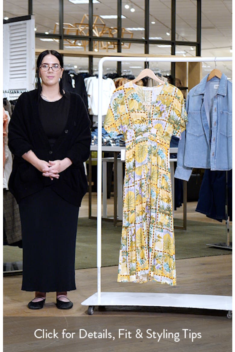 Sorrento Print Maxi Dress video