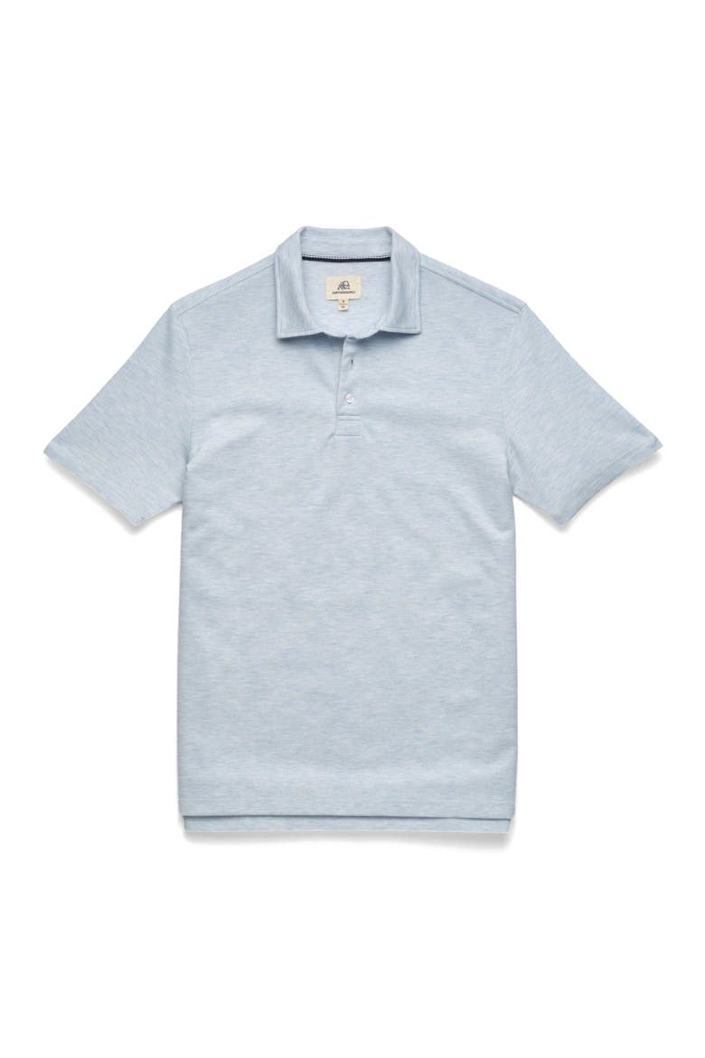 Ryan Pique Polo, Main, color, Light Blue Heather