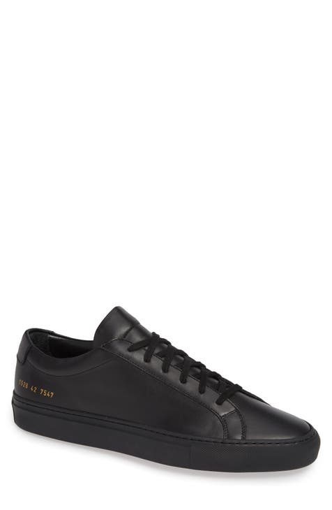 Black designer shoes mens on sale