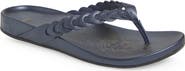 OluKai Lei Leather Flip Flop