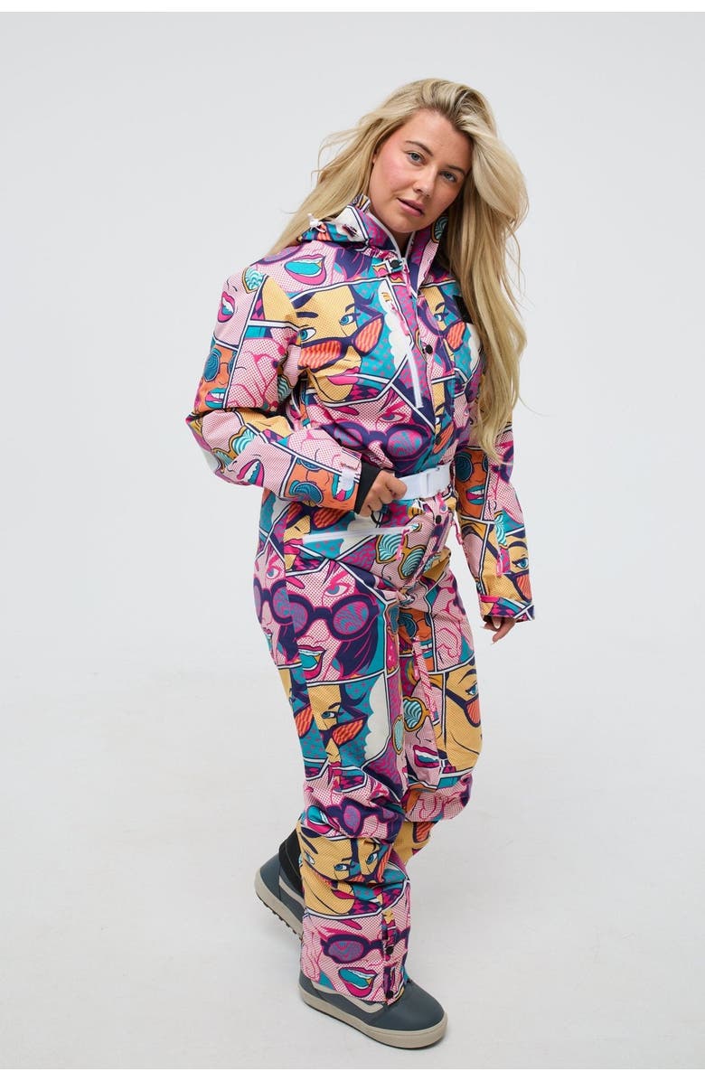 OOSC Comic Book Candy - Shaped Women's Ski Suit, Alternate, color, Multi-Colour