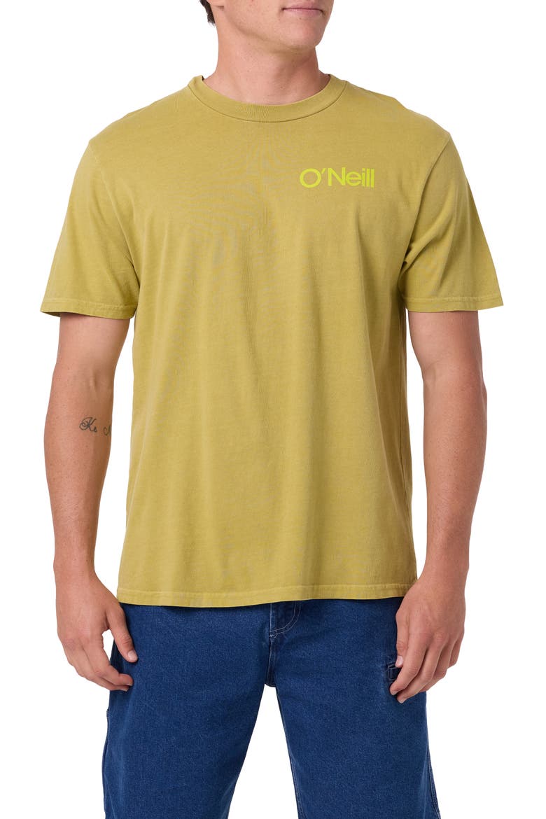 OG Surfer Vintage Graphic T-Shirt, Main, color, OCHRE