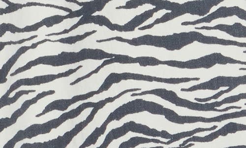 Asos Design Zebra Print Baggy Jeans In Animal Print
