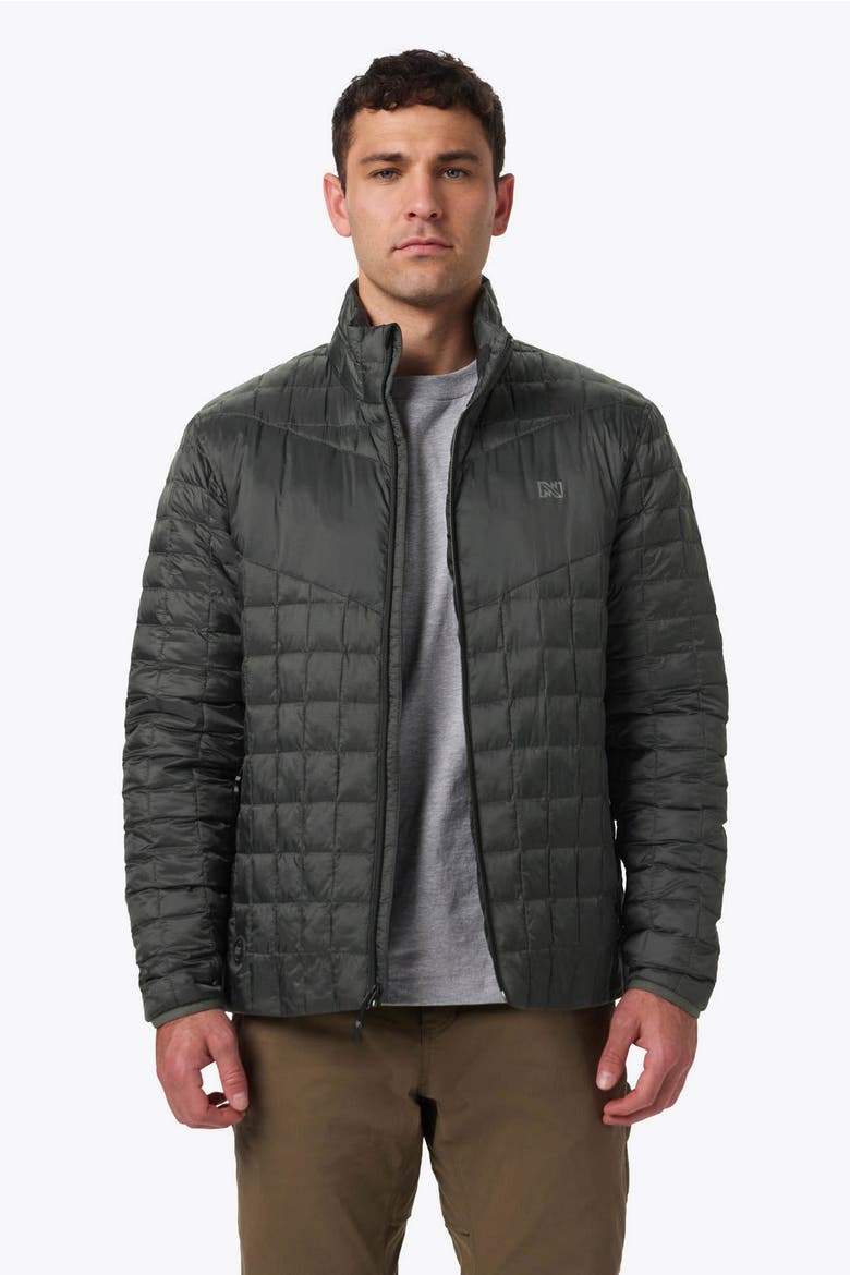 Men's Outrider Heated Jacket, Main, color, Dark Charcoal