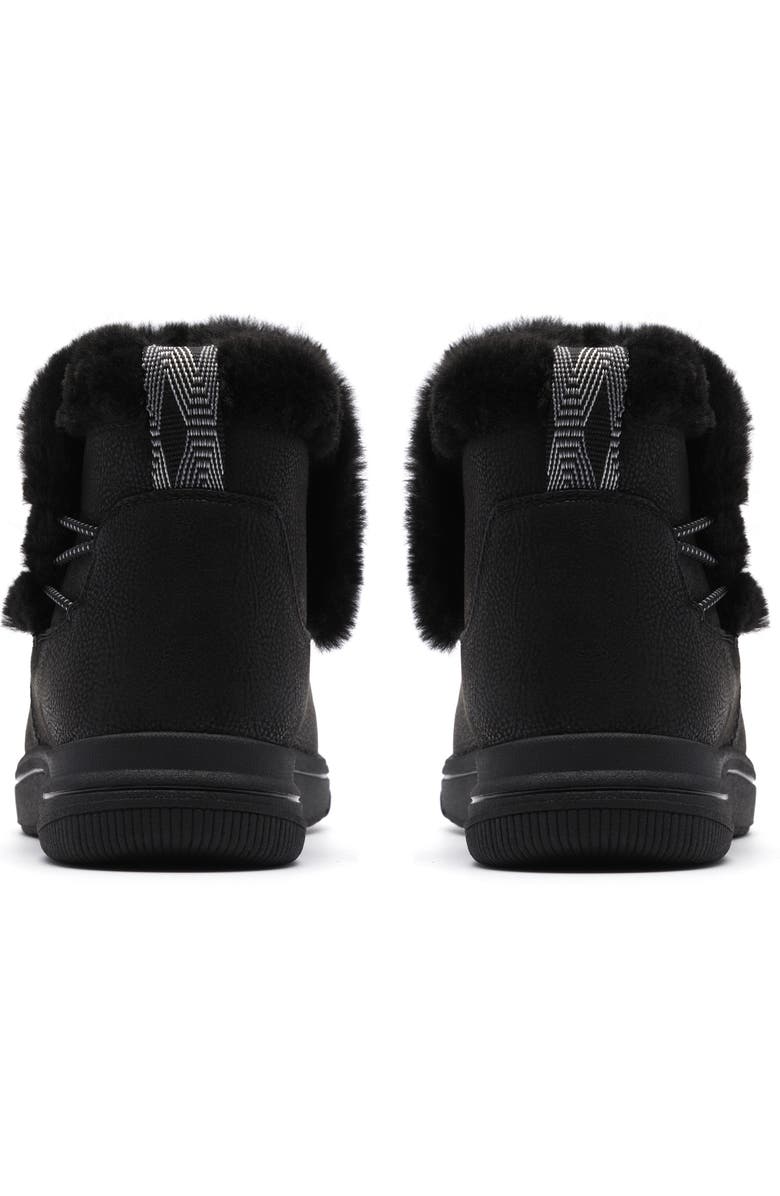 Clarks<sup>®</sup> Breeze Faux Fur Lined Boot - Wide Width Available, Alternate, color, Black Combi