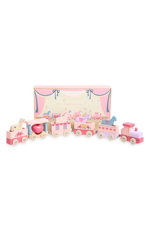Kids' Unicorn Wooden Train