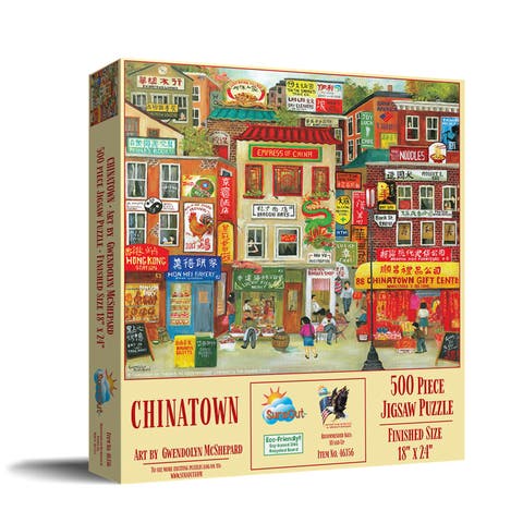 Chinatown 500 piece Jigsaw Puzzle for Adults