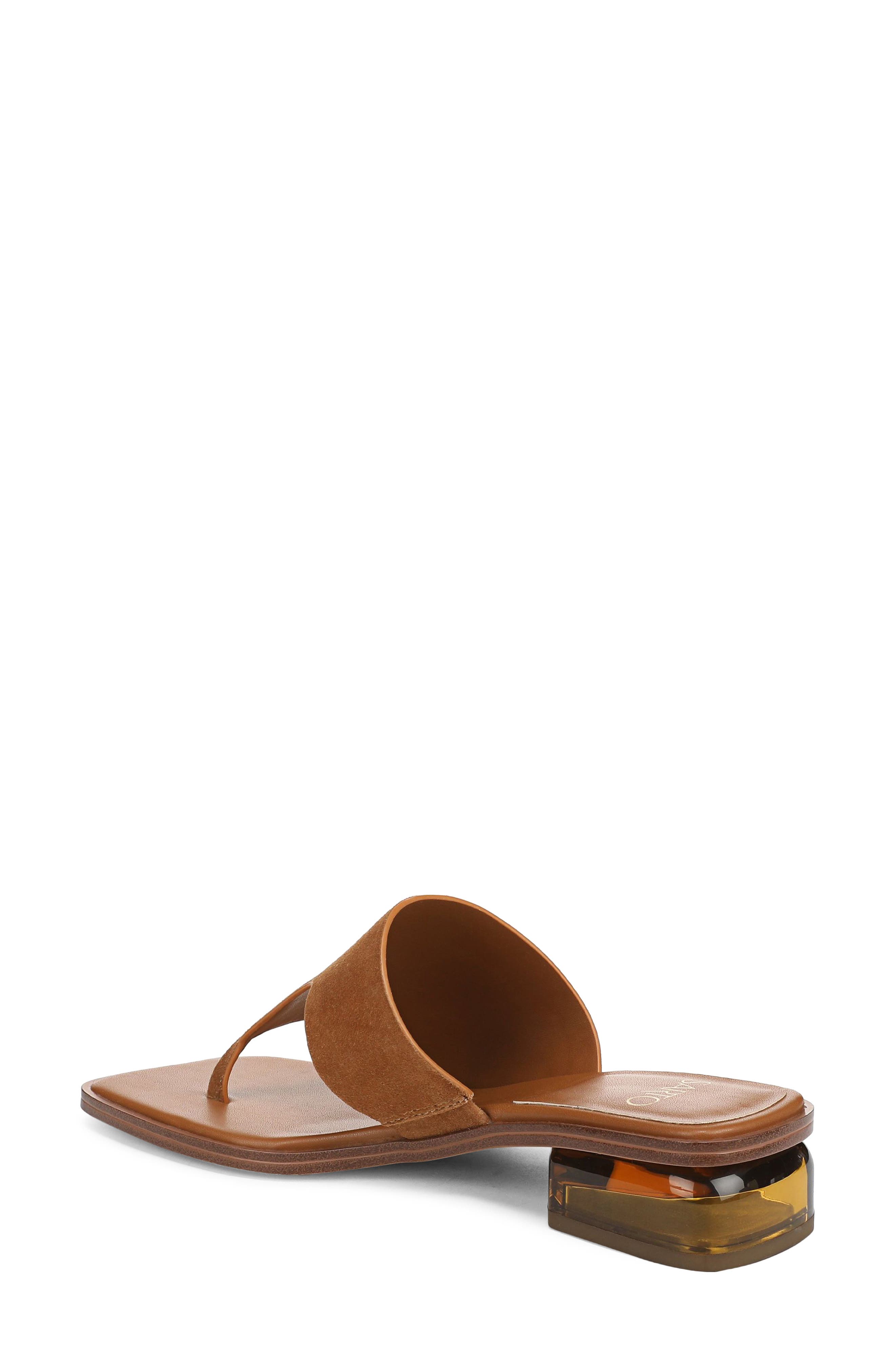 Jimena Block Heel Sandal, Alternate, color, SADDLE