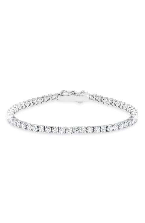 Cubic Zirconia Tennis Bracelet