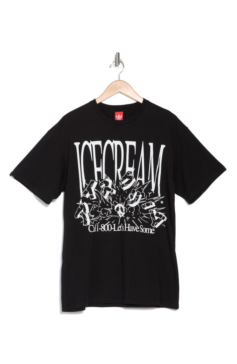 ICECREAM Smile Logo Graphic T-Shirt, Alternate, color,