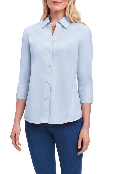 Paityn Non-Iron Cotton Shirt (Regular & Petite)