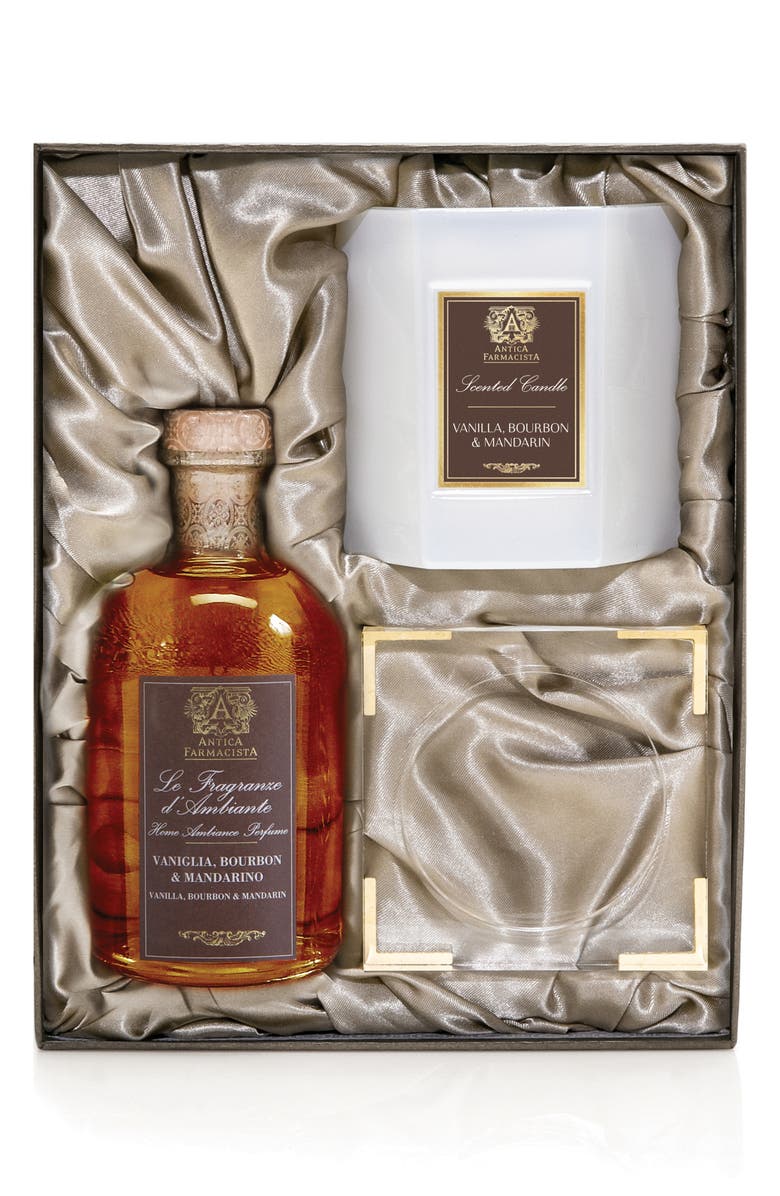 Antica Farmacista Vanilla, Bourbon & Mandarin 3-Piece Home Ambiance Gift Set, Main, color, 