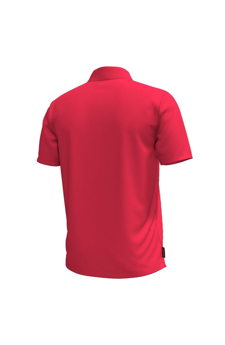 Under Armour Men's Under Armour Red Maryland Terrapins Playoff Chest Stripe Performance Polo, Alternate, color, Red