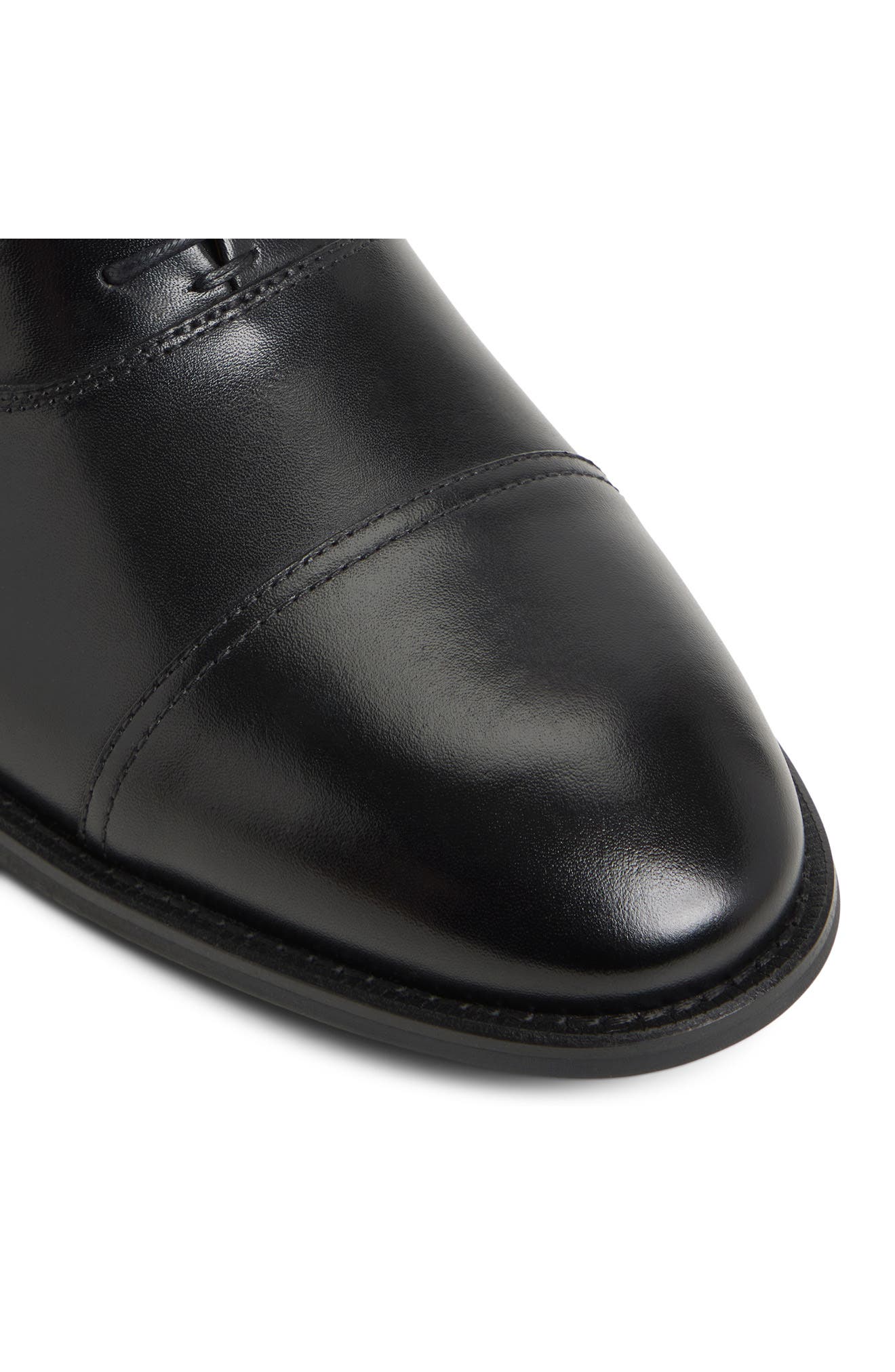 Brooks Brothers Men Dress Shoes Cassel Cap Toe Oxford Black Ortholite 12 Amazon.com | Brooks Brothers Men main image 3