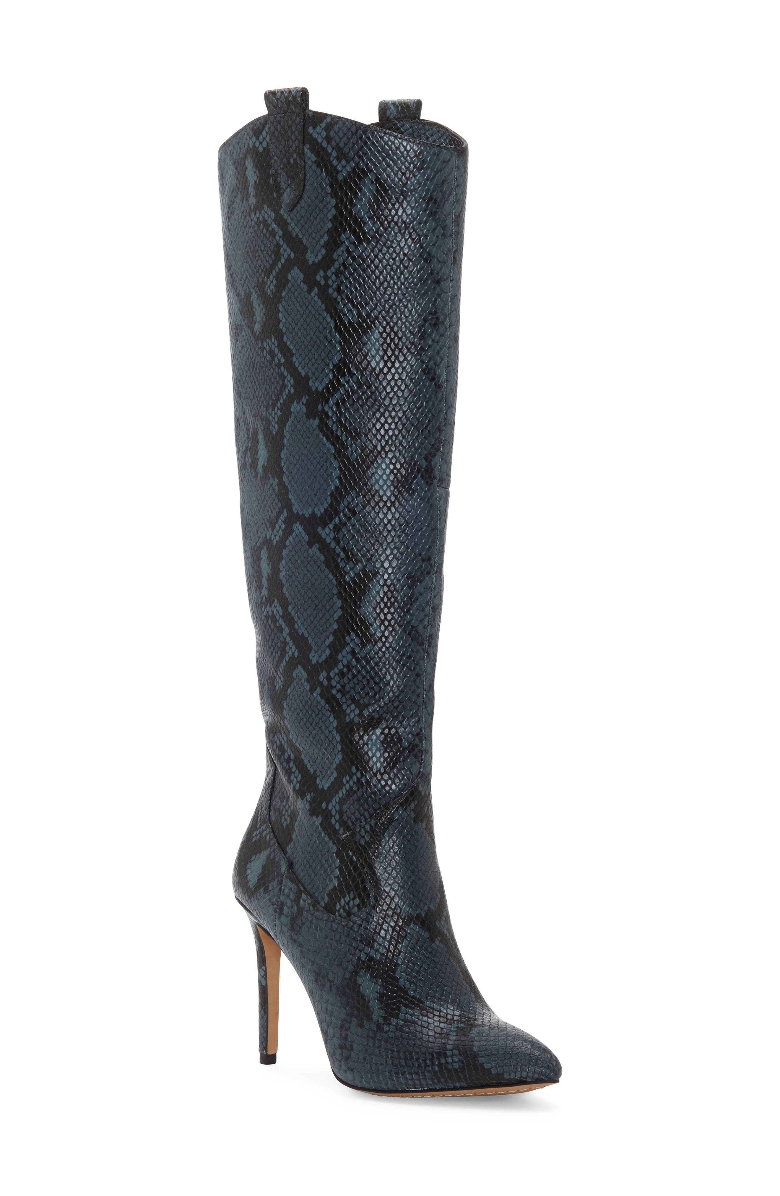 Kervana Croc Embossed Kn…