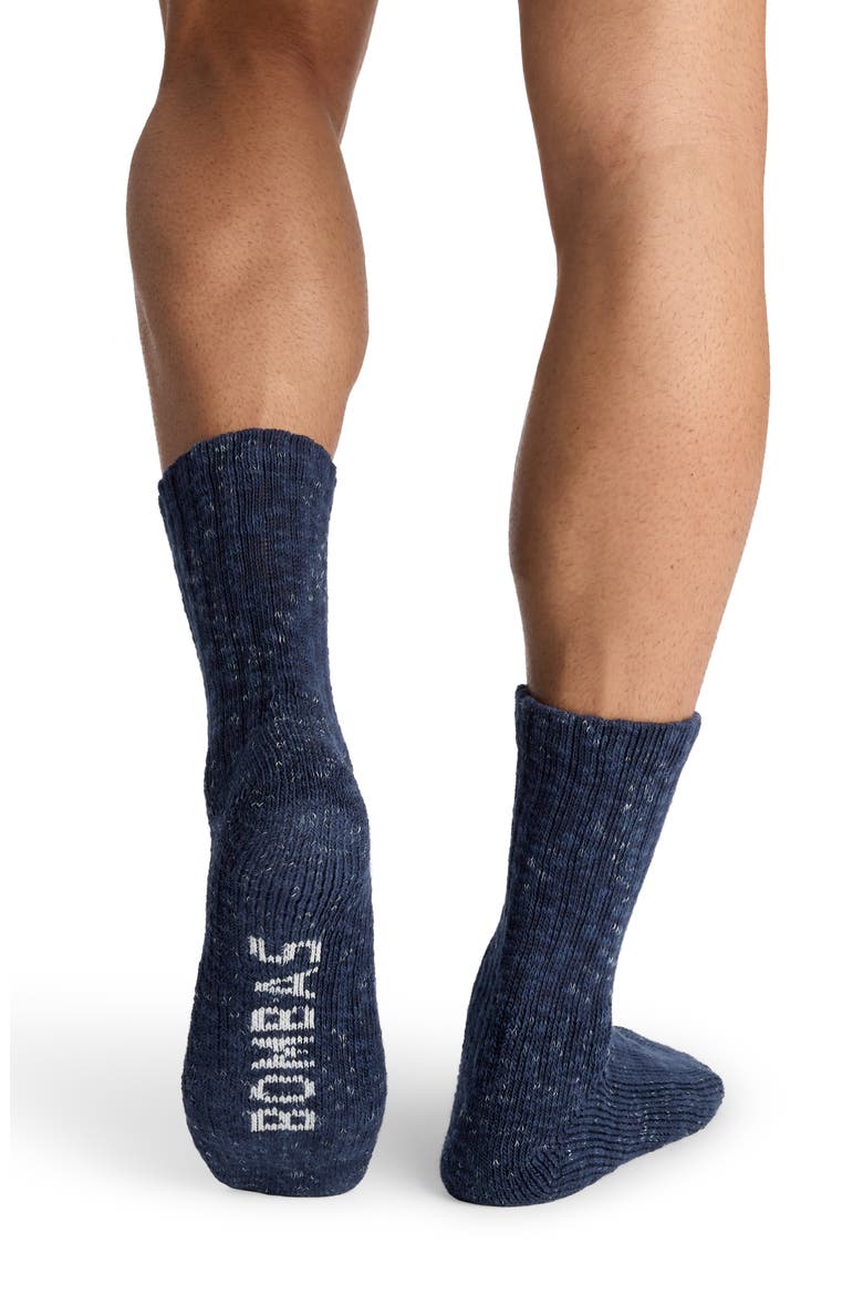Ragg Spaced Out Spacedye Crew Socks, Alternate, color, MIDNIGHT NAVY