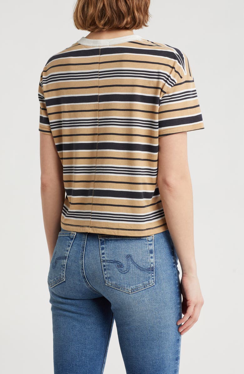 rag & bone Mai Boxy Stripe T-Shirt, Alternate, color, 