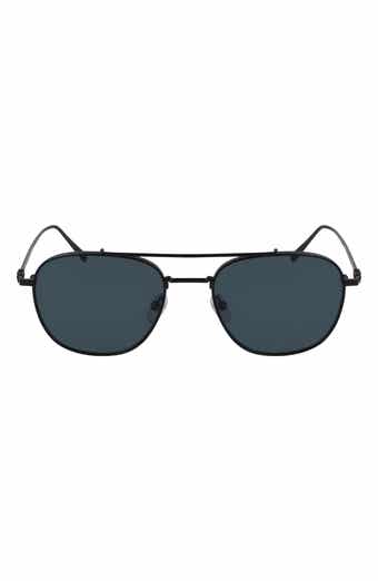 FERRAGAMO 54mm Aviator Sunglasses