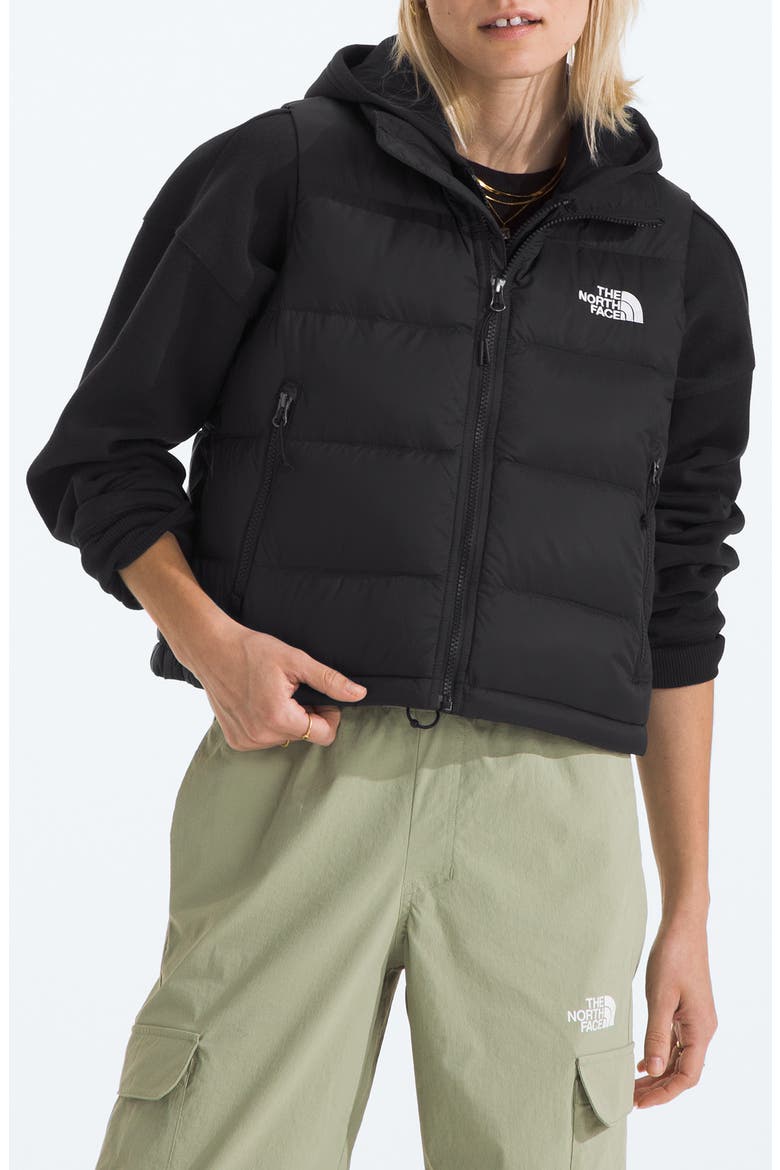 Hydrenalite Down A-Line Vest, Main, color, TNF BLACK