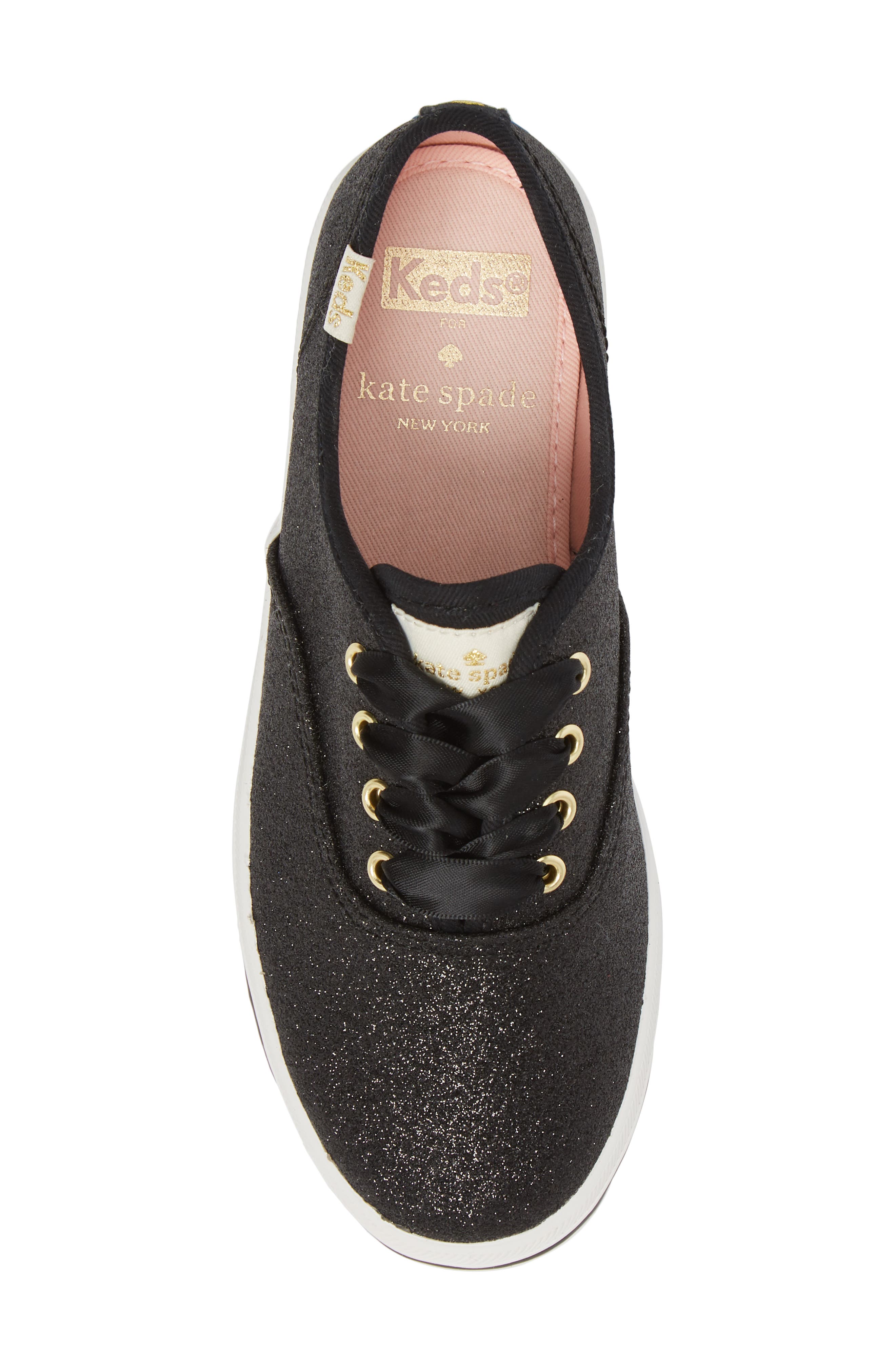 Keds<sup>®</sup> x kate spade new york Champion Glitter Sneaker, Alternate, color, 