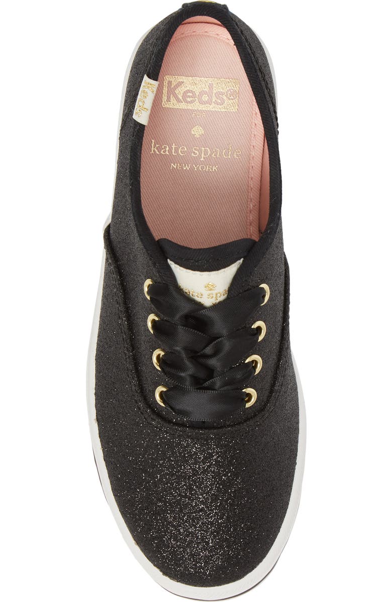 Keds<sup>®</sup> x kate spade new york Champion Glitter Sneaker, Alternate, color,