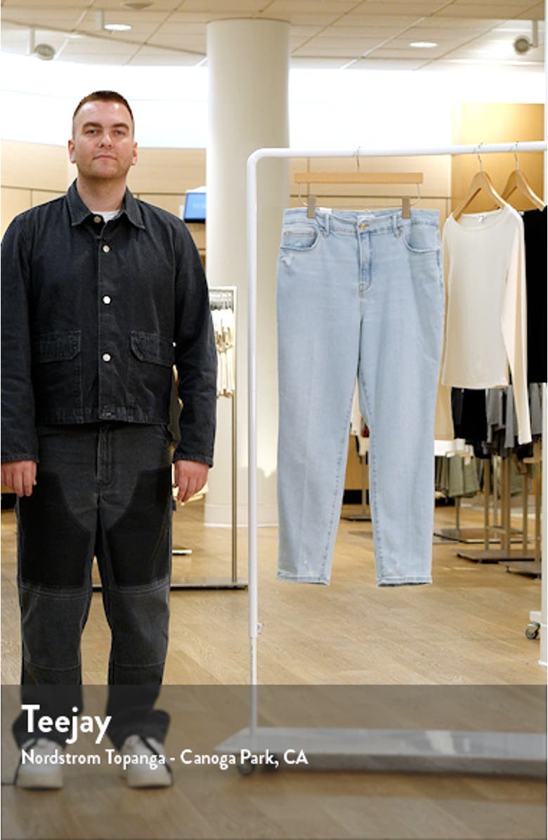 Good Classic High Waist Ankle Skinny Jeans, sales video thumbnail