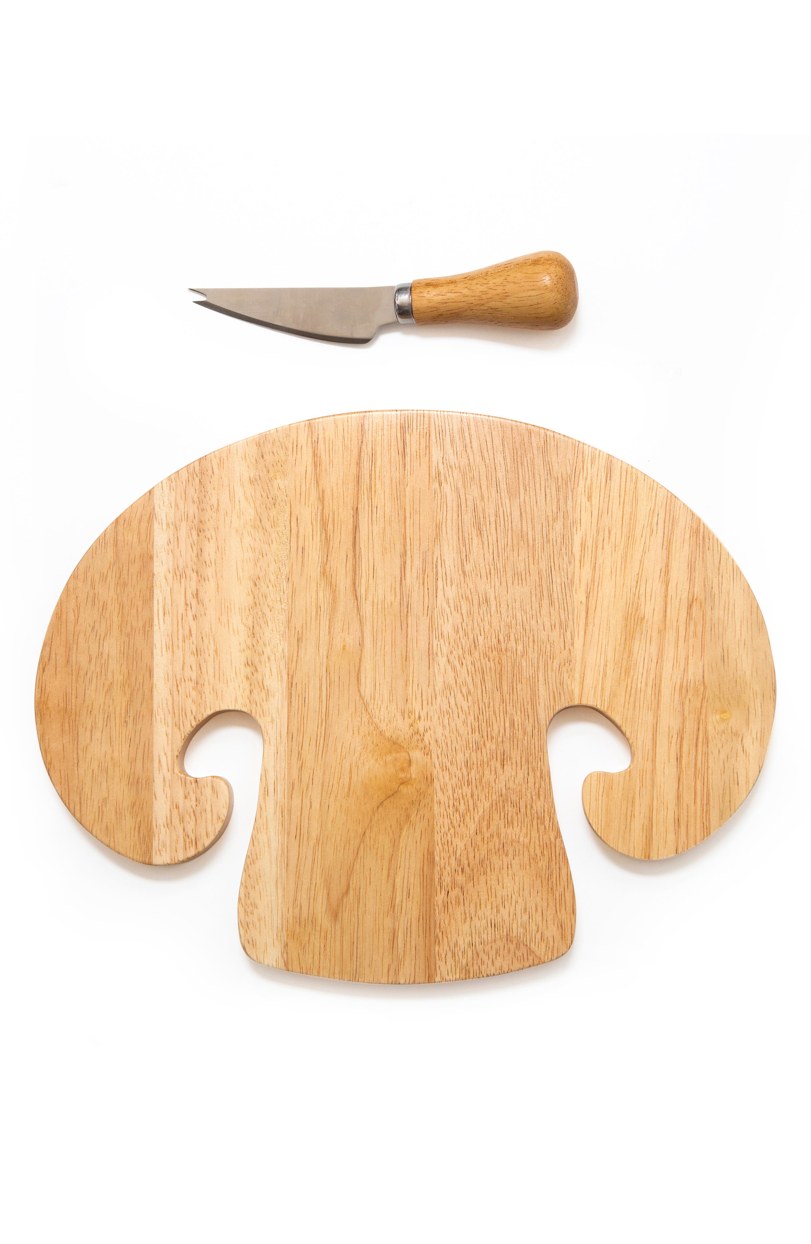 Mushroom Cutting Board & Knife Set